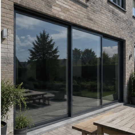 Spiegelfolie woning — ECOLUM