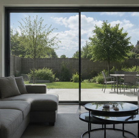 UV-werend folie woonkamer — ECOLUM